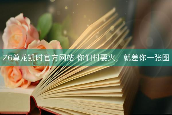 Z6尊龙凯时官方网站 你们村要火，就差你一张图